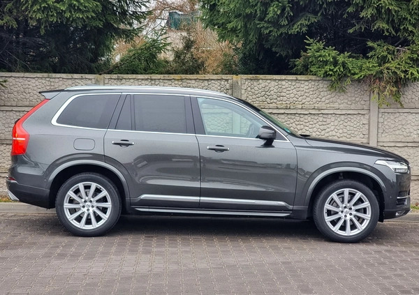 Volvo XC 90 cena 156900 przebieg: 82218, rok produkcji 2017 z Myślenice małe 631